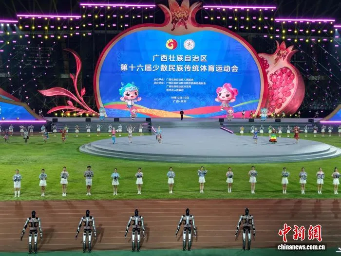 广西第十六届少数民族传统体育运动会开幕 上演“最炫民族风”